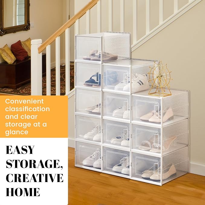 Shoe Boxes, Stack Without Toppling Modular storage boxes combine freely - Image 3