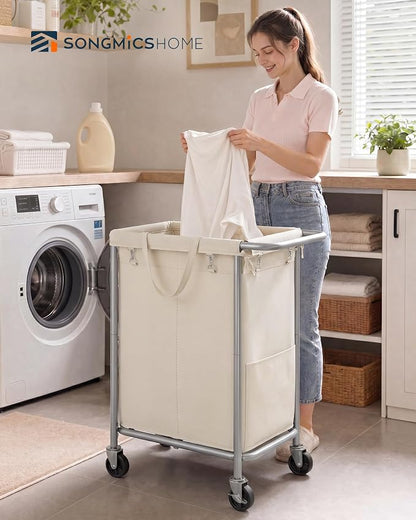 SONGMICS HOME Rolling Laundry Basket - Image 3