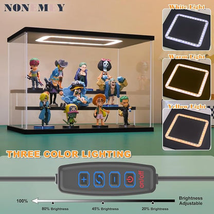 NONEMEY Clear Acrylic Display Case Stand - Image 2