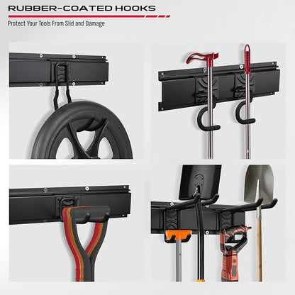 SEDY 64" Heavy Duty Garage Storage Tool Organizer Wall Mount - Image 4