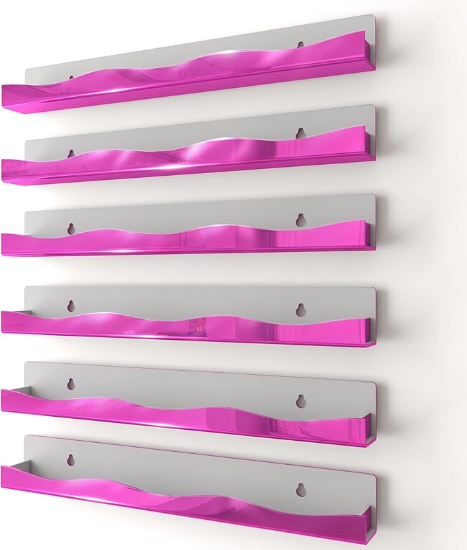 YMVV Wall-Mounted Nail Polish Organizer Rack by YMVV