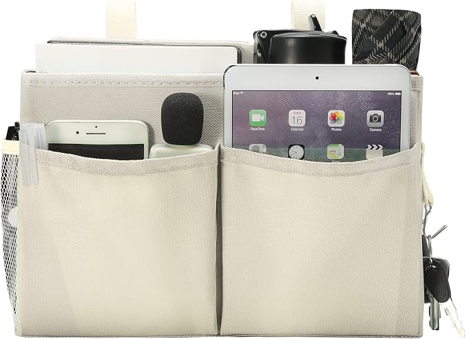 Bseash Bunk Bed Organizer, Bedside Caddy Hanging Bed Organizer Storage Bag by Bseash