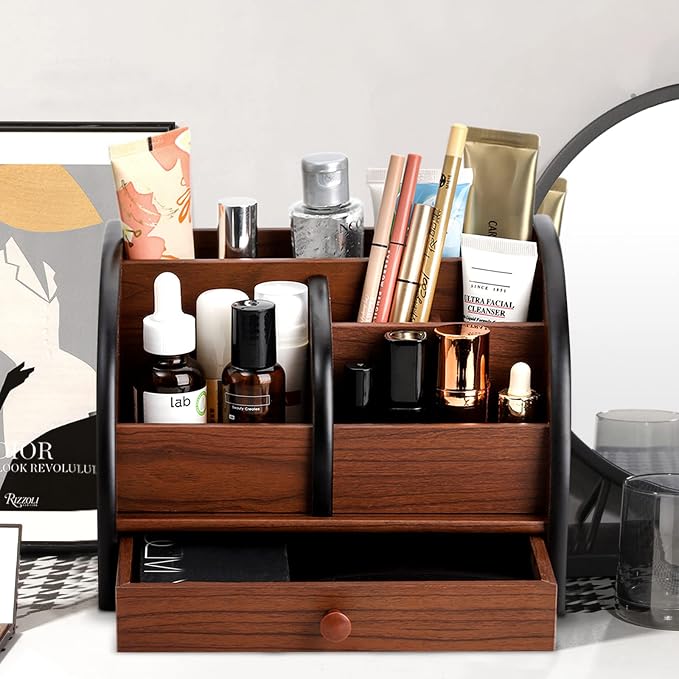 Foraineam Wooden Desk Organizer - Image 4