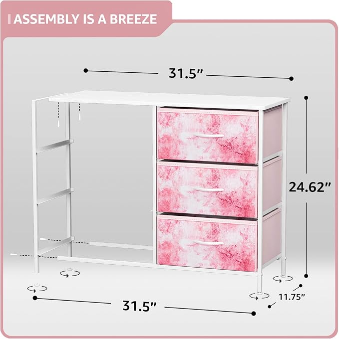 Sorbus Kids Dresser with 6 Drawers - Image 3