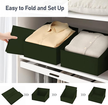 DIMJ Closet Storage Bins 10 Pack - Image 4