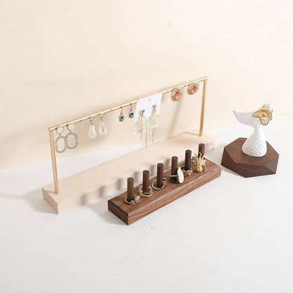 GemeShou wooden earring holder organizer - Image 7