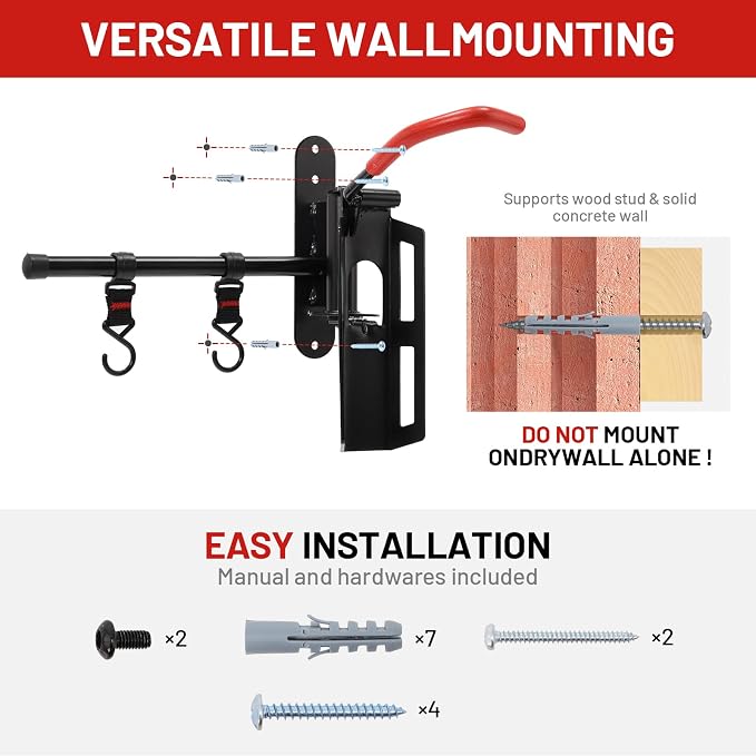 Swivel Bike Wall Mount, Bike Hangers - Image 6