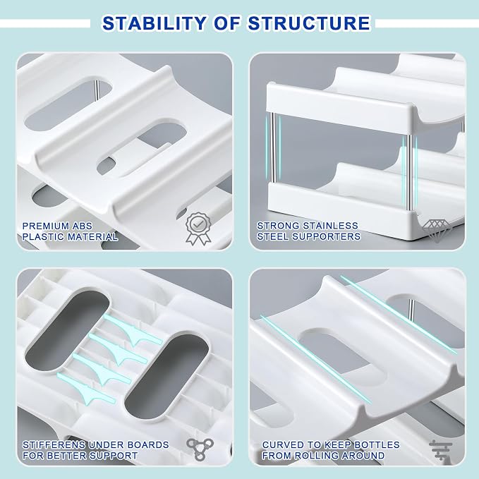 LANDNEOO Stackable Water Bottle Organizer Holder - Image 7