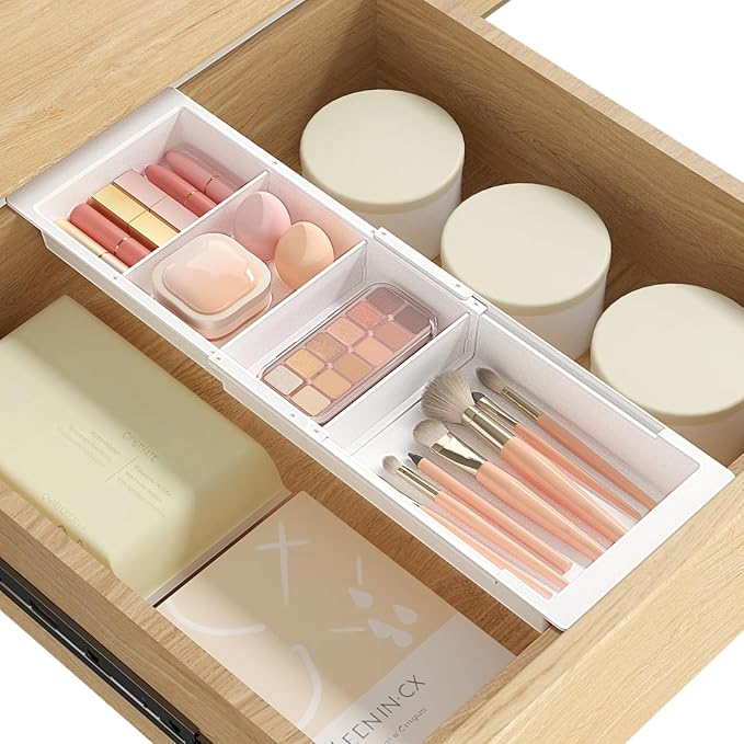 Lifewit Sliding Makeup Drawer Organizer Trays by Lifewit