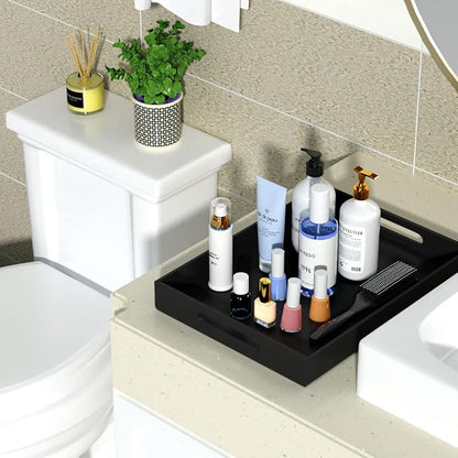 NIUBEE Black Serving Tray 12x16 Inches - Image 7