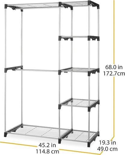 Whitmor Modern Industrial Wardrobe - Image 2