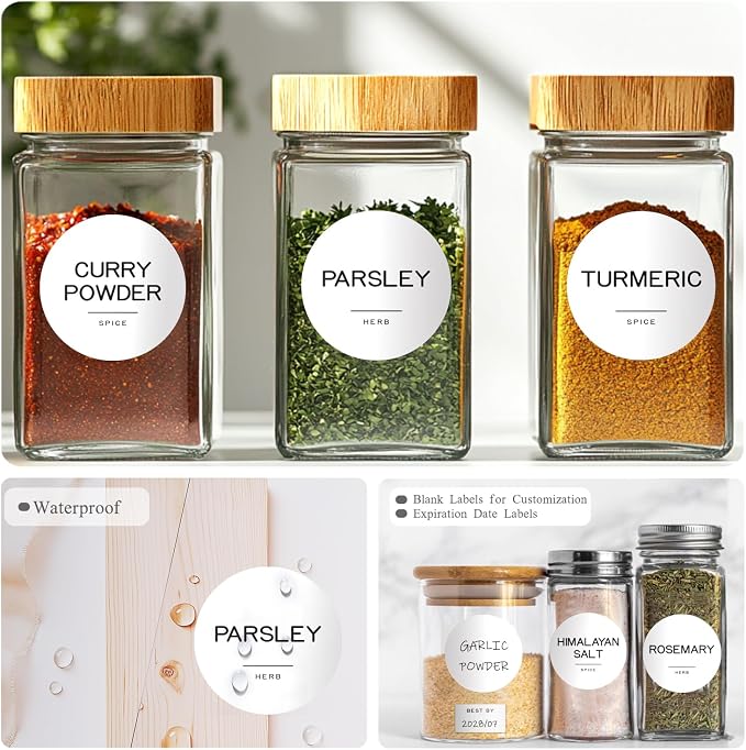 245 Spice Jar Labels - Image 3