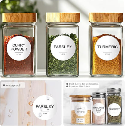 245 Spice Jar Labels - Image 3
