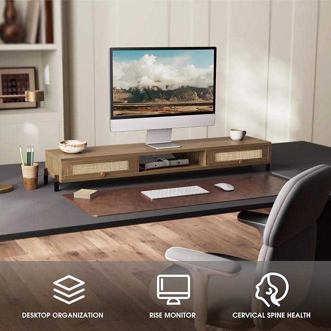 Fenge Dual Monitor Stand for Desk - Image 7