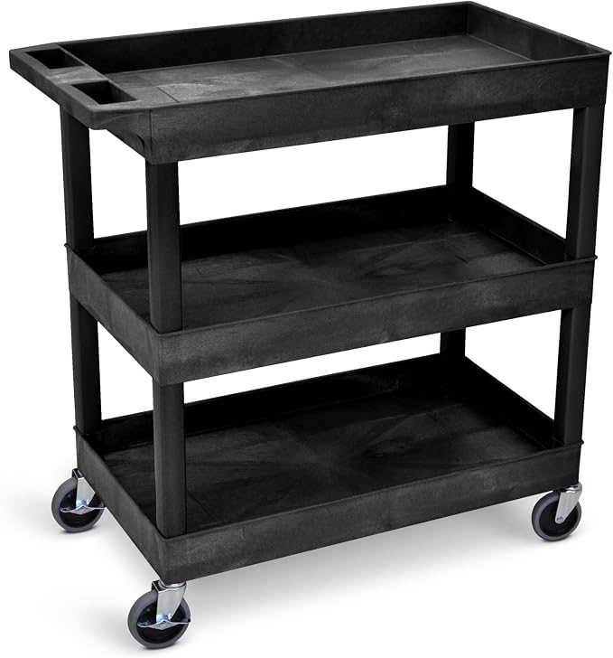 Tubstr 3-Tier Rolling Utility Cart - Image 8