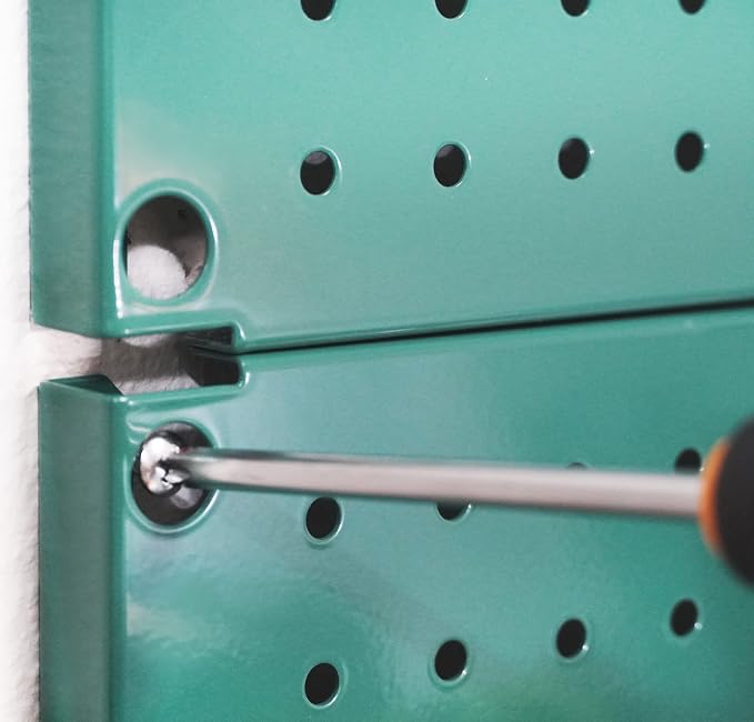 Metal Pegboard 12-Inch Tall x 16-Inch Wide Heavy Duty Wall Organizer - Image 4