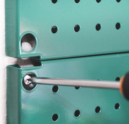Metal Pegboard 12-Inch Tall x 16-Inch Wide Heavy Duty Wall Organizer - Image 4