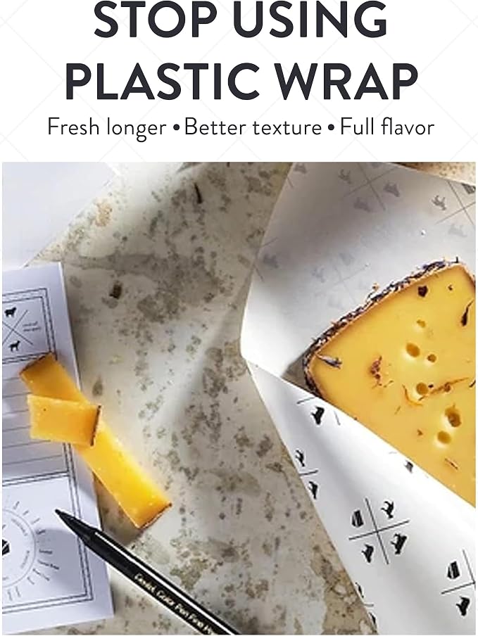 Formaticum Cheese Storage 15 Bags, Wax Paper | Wax Paper Included, Adhesive - Image 4