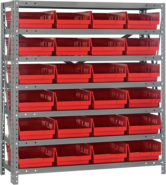 Quantum Storage Systems 1839-108RD Steel Shelving Unit by QuantumStorageSystems