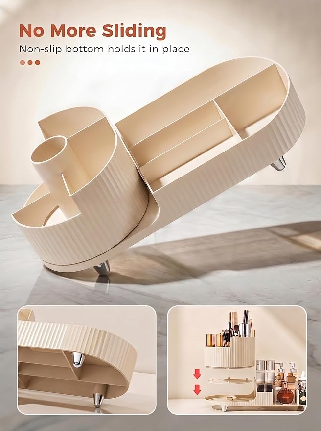 Booklov Rotating Makeup Caddy Organizer - Image 3
