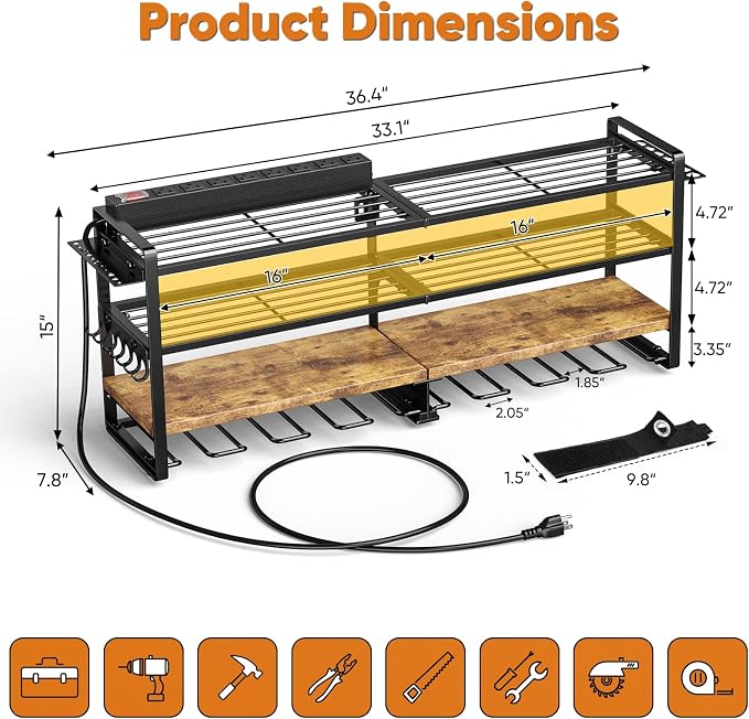 Large Power Tool Organizer - Image 3