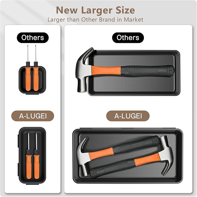 A-LuGei 【More Larger Size】 【69 PCS-5 Size】 Tool Box Organizer Tray Divider - Image 2