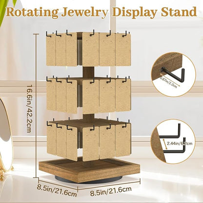 MODOWEY Rotating Earring Card Display Stands - Image 3