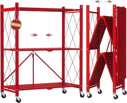 DEANIC 3 Tier Foldable Storage Shelves by ShowNow