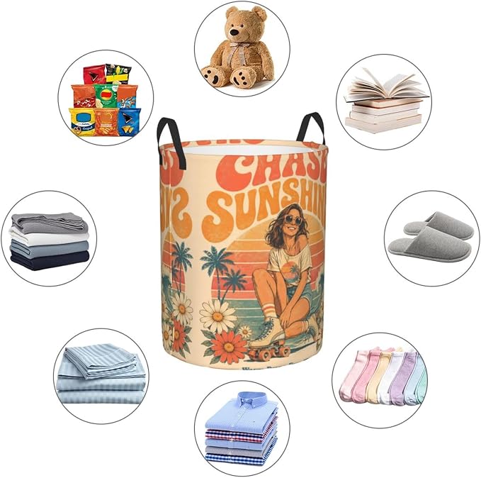 Laundry Basket Dirty Clothes Hamper - Image 5