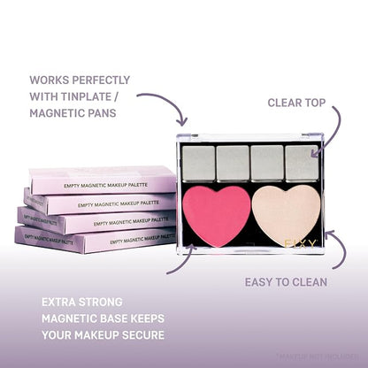 FIXY Extra Small Magnetic Makeup Palette | 4.8"x4.0" Clear-Top Organizer – Depot - Image 7