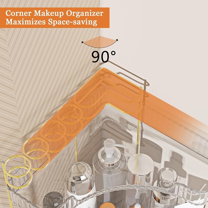 Webetop Corner Makeup Organizer - Image 5