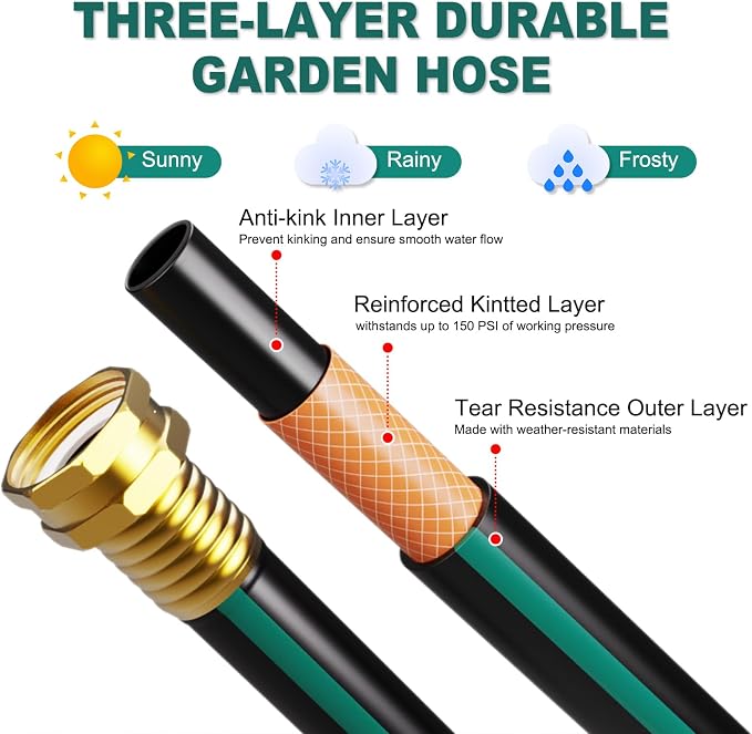 Stainless Steel Garden Hose Reel - Image 5