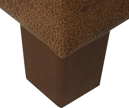 HomePop 40" Button Tufted Storage Bench - Image 10