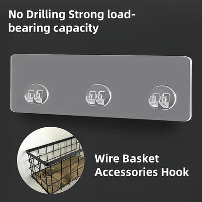 TIEYIPIN Black Metal Wire Storage Baskets - Image 6
