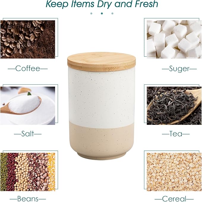 vancasso Sabine Ceramic Canister Set - Image 7