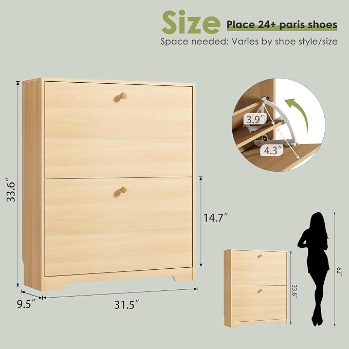 Nicetree Shoe Storage Cabinet - Image 2