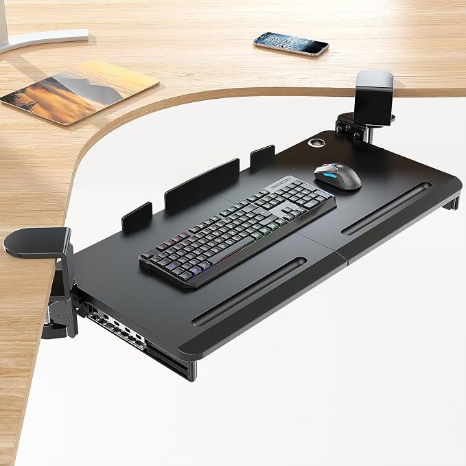 Supcline Keyboard Tray Under Desk by Supcline