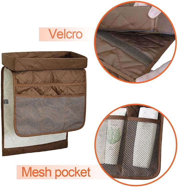 Couch Arm Tray-Couch Arm Cup Holder, Anti-Slip Chair Arm TV Remote Holder - Image 4