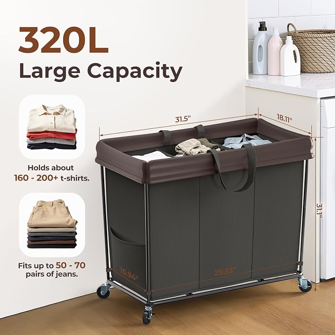 Mefirt 320L Laundry Hamper - Image 2