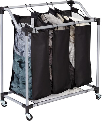 Honey-Can-Do Triple Laundry Sorter - Image 6