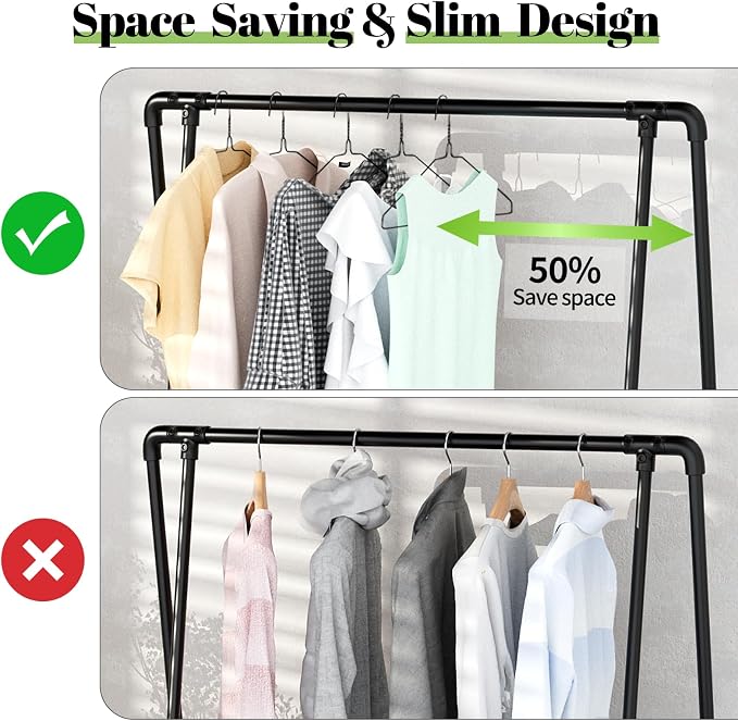 Wire Metal Hangers 100 Pack, Bulk Dry Cleaner Hangers - Image 3