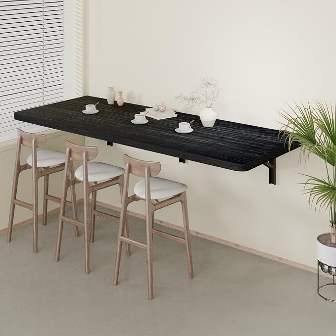 IAE Floating Wall Mounted Folding Table Desk - Image 4