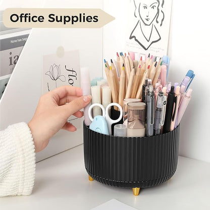 SKYDUE 2 Pack Pen Holder, 360 Degree Rotating Pencil Holder - Image 3