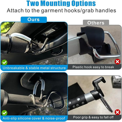 Car Travel Clothes Hanger Bar Expandable 36''-60'' | Clothing Rack - Image 4