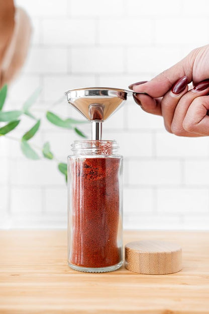 SAVVY & SORTED Glass Spice Jars - Image 3