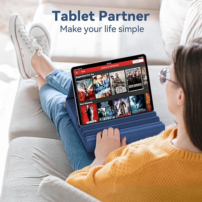 KDD Tablet Pillow Holder, Foldable iPad Stand - Image 2