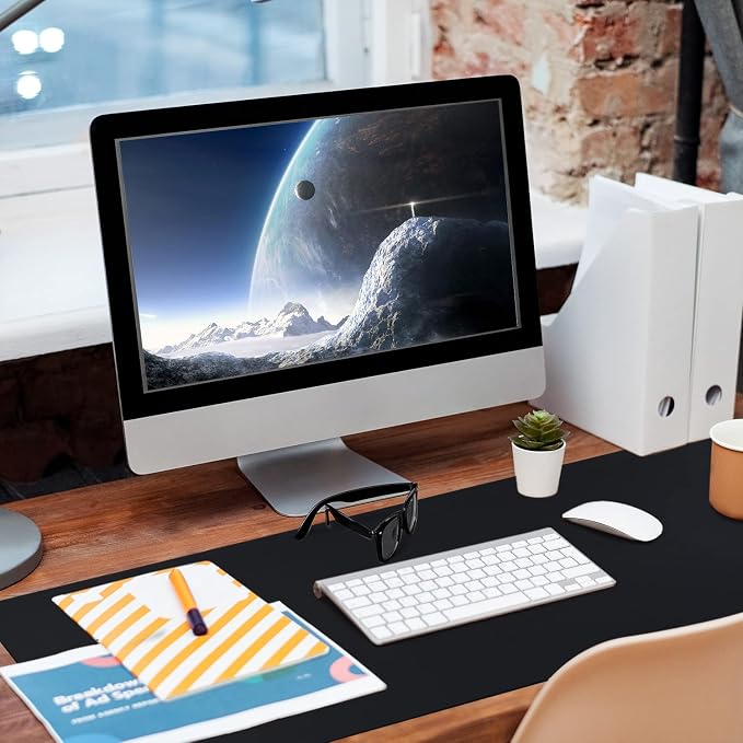 Bloss Leather Desk Pad, Non-Slip Desk Mat, Waterproof Large Mouse Pad, Mouse Mat - Image 8