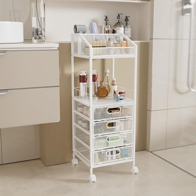 HapiRm Makeup Organizer Storage Cart - Image 9