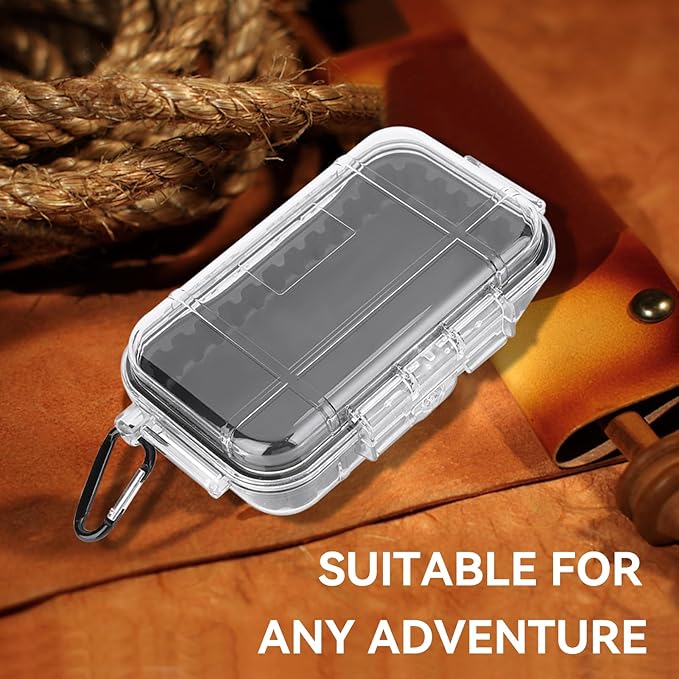 HERCHR Dry Box Outdoor Waterproof Airtight Storage Case Hard Shell Wet Dry Box - Image 6