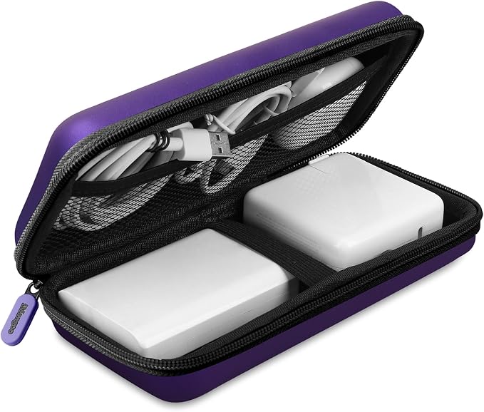 iMangoo Travel Essential Electronics Organizer Pouch Charger Case, Shockproof by iMangoo